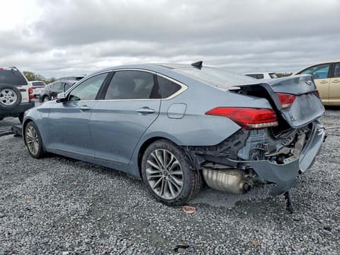 2017 Genesis G80, VIN KMHGN4JE0HU187970. Фото 2 з 6 з аукціону Copart. Каталог авто зі США OpenDataCar.