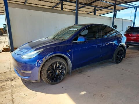 2020 Tesla Model Y, VIN 5YJYGDEE8LF014261. Фото 1 з 6 з аукціону Copart. Каталог авто зі США OpenDataCar.