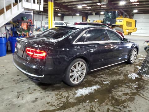 2014 Audi A8, VIN WAUR2AFD5EN005493. Фото 3 из 6 с аукциона Copart. Каталог авто из США OpenDataCar.