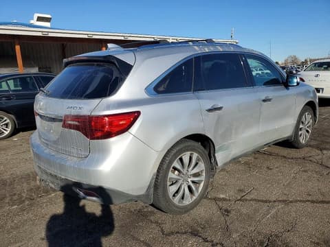 2015 Acura MDX, VIN 5FRYD4H49FB007527. Фото 3 з 6 з аукціону Copart. Каталог авто зі США OpenDataCar.
