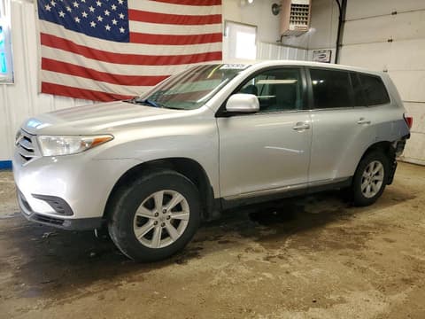 2013 Toyota Highlander, VIN 5TDBK3EH9DS211719. Фото 1 з 6 з аукціону Copart. Каталог авто зі США OpenDataCar.