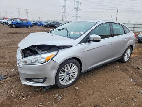 2017 Ford Focus, VIN 1FADP3J24HL257046. Фото 1 з 6 з аукціону Copart. Каталог авто зі США OpenDataCar.