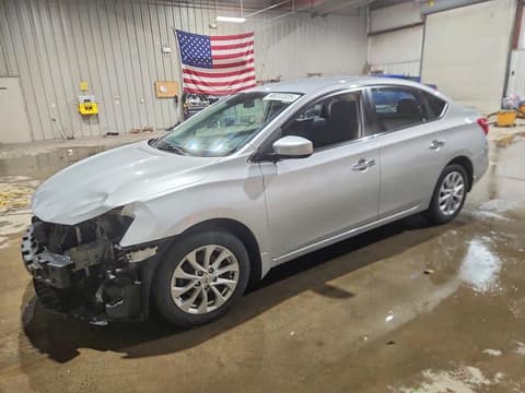 2019 Nissan Sentra, VIN 3N1AB7AP0KY238431. Фото 1 з 6 з аукціону Copart. Каталог авто зі США OpenDataCar.