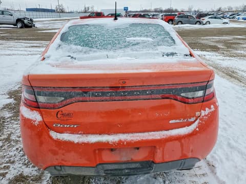 2015 Dodge Dart, VIN 1C3CDFBB2FD267486. Фото 6 з 6 з аукціону Copart. Каталог авто зі США OpenDataCar.