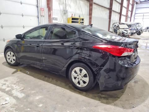 2012 Hyundai Elantra, VIN 5NPDH4AEXCH145100. Фото 2 из 6 с аукциона Copart. Каталог авто из США OpenDataCar.