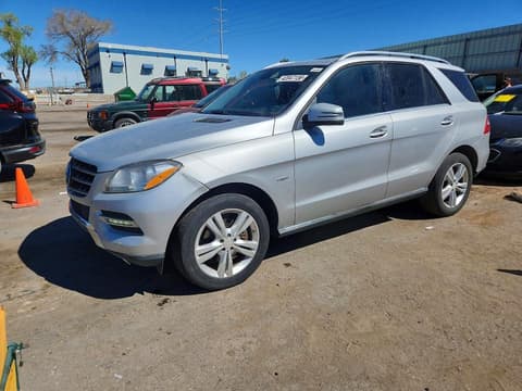 2012 Mercedes-benz ML-Class, VIN 4JGDA5HB1CA036064. Photo 1 of 6 from Copart auction. OpenDataCar US salvage catalog.