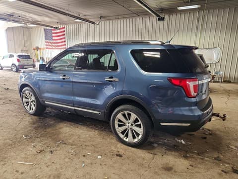 2018 Ford Explorer, VIN 1FM5K8F85JGC65433. Фото 2 з 6 з аукціону Copart. Каталог авто зі США OpenDataCar.