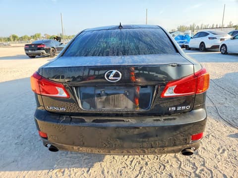 2009 Lexus IS 250, VIN JTHBK262392087707. Фото 6 з 6 з аукціону Copart. Каталог авто зі США OpenDataCar.