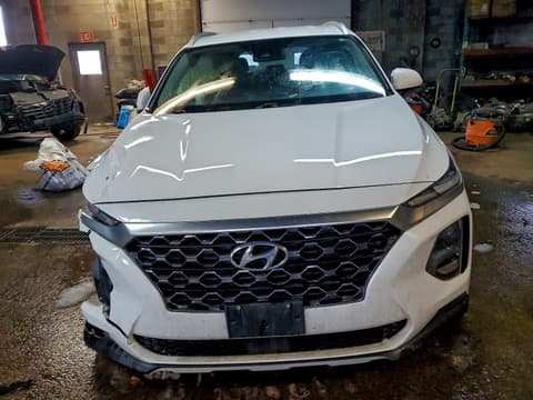 2020 Hyundai Santa Fe, VIN 5NMS2CAD0LH276317. Photo 5 of 6 from Copart auction. OpenDataCar US salvage catalog.