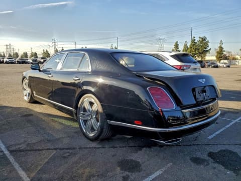 2015 Bentley Mulsanne, VIN SCBBB7ZH7FC001192. Photo 2 of 6 from Copart auction. OpenDataCar US salvage catalog.