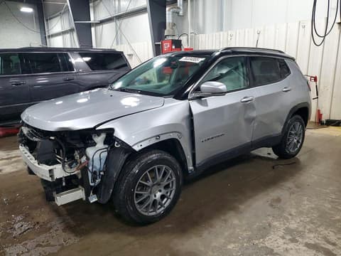 2018 Jeep Compass, VIN 3C4NJDCB1JT408728. Фото 1 з 6 з аукціону Copart. Каталог авто зі США OpenDataCar.