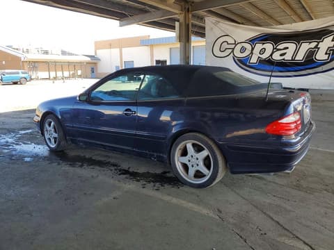 2002 Mercedes-benz CLK-Class, VIN WDBLK70G32T100395. Фото 2 з 6 з аукціону Copart. Каталог авто зі США OpenDataCar.