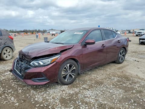 2021 Nissan Sentra, VIN 3N1AB8CV3MY221899. Фото 1 з 6 з аукціону Copart. Каталог авто зі США OpenDataCar.