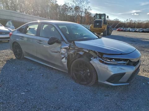 2024 Honda Civic, VIN 2HGFE2F56RH557614. Фото 4 з 6 з аукціону Copart. Каталог авто зі США OpenDataCar.