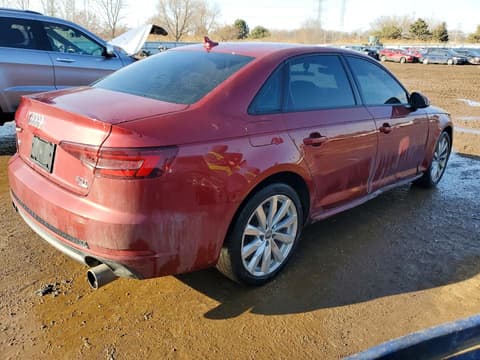 2018 Audi A4, VIN WAUKMAF42JA151959. Фото 3 з 6 з аукціону Copart. Каталог авто зі США OpenDataCar.