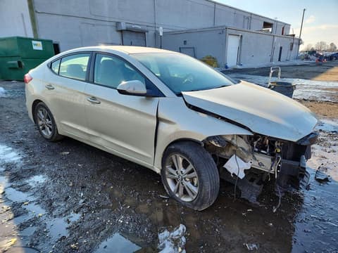 2017 Hyundai Elantra, VIN 5NPD84LF8HH085881. Фото 4 из 6 с аукциона Copart. Каталог авто из США OpenDataCar.