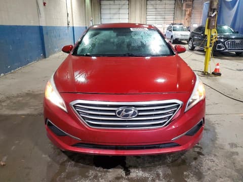 2017 Hyundai Sonata, VIN 5NPE24AF0HH581539. Фото 5 из 6 с аукциона Copart. Каталог авто из США OpenDataCar.