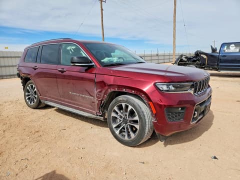 2022 Jeep Grand Cherokee L, VIN 1C4RJKDT5N8518179. Фото 4 из 6 с аукциона Copart. Каталог авто из США OpenDataCar.