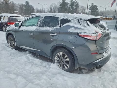 2016 Nissan Murano, VIN 5N1AZ2MH7GN169320. Фото 2 з 6 з аукціону Copart. Каталог авто зі США OpenDataCar.