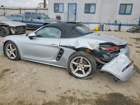 2017 Porsche Boxster, VIN WP0CA2A80HS220216. Фото 2 з 6 з аукціону Copart. Каталог авто зі США OpenDataCar.