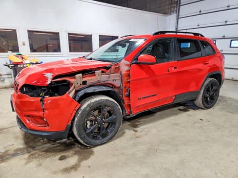 2021 Jeep Cherokee, VIN 1C4PJMLB4MD233667. Фото 1 з 6 з аукціону Copart. Каталог авто зі США OpenDataCar.