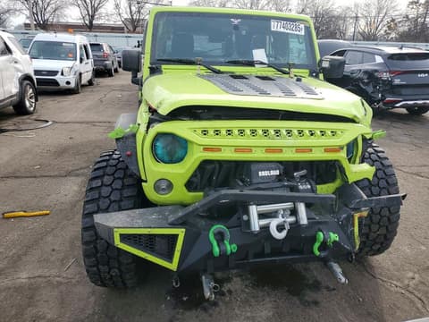 2017 Jeep Wrangler Unlimited, VIN 1C4BJWDG9HL505870. Фото 5 з 6 з аукціону Copart. Каталог авто зі США OpenDataCar.