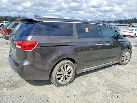 2018 Kia Sedona, VIN KNDME5C16J6366516. Photo 3 of 6 from Copart auction. OpenDataCar US salvage catalog.