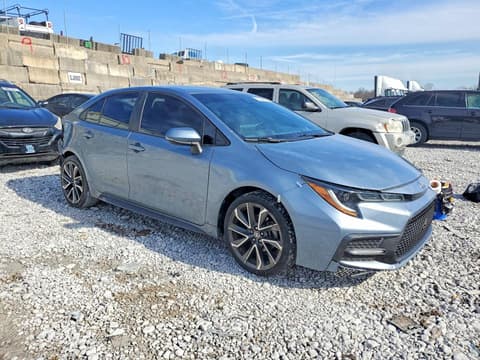 2020 Toyota Corolla, VIN 5YFS4RCE4LP009321. Фото 4 з 6 з аукціону Copart. Каталог авто зі США OpenDataCar.