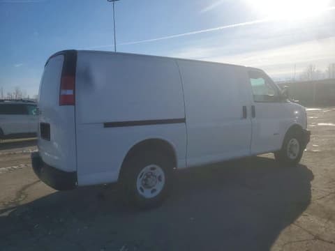 2017 Chevrolet Express 2500, VIN 1GCWGAF14H1197191. Фото 3 з 6 з аукціону Copart. Каталог авто зі США OpenDataCar.