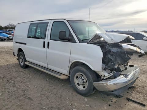 2018 Chevrolet Express 2500, VIN 1GCWGAFGXJ1904174. Фото 4 з 6 з аукціону Copart. Каталог авто зі США OpenDataCar.