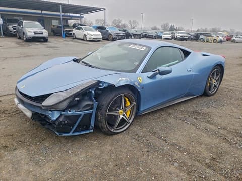 2012 Ferrari 458 Italia, VIN ZFF67NFA6C0182991. Фото 1 з 6 з аукціону Copart. Каталог авто зі США OpenDataCar.