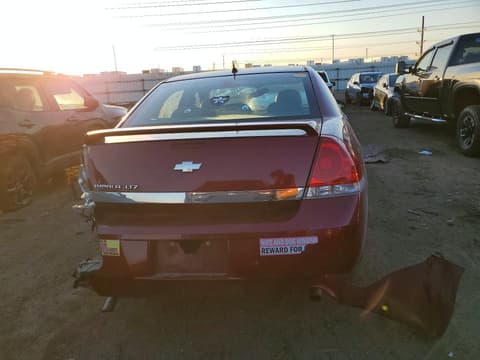 2007 Chevrolet Impala, VIN 2G1WU58R579361442. Фото 6 из 6 с аукциона Copart. Каталог авто из США OpenDataCar.