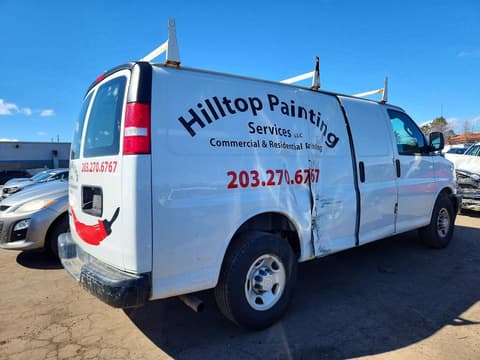 2019 Chevrolet Express 2500, VIN 1GCWGAFP2K1174942. Фото 3 з 6 з аукціону Copart. Каталог авто зі США OpenDataCar.