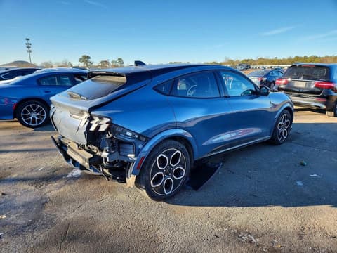 2024 Ford Mustang Mach-E, VIN 3FMTK4SX9RMA46814. Фото 3 з 6 з аукціону Copart. Каталог авто зі США OpenDataCar.