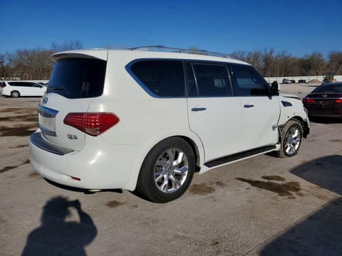 2013 Infiniti QX56, VIN JN8AZ2NF2D9531399. Photo 3 of 6 from Copart auction. OpenDataCar US salvage catalog.