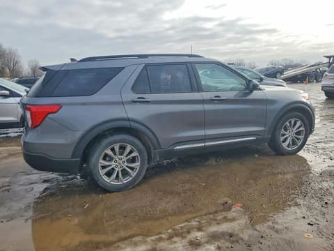 2021 Ford Explorer, VIN 1FMSK8DH0MGA29332. Фото 3 з 6 з аукціону Copart. Каталог авто зі США OpenDataCar.