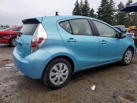 2012 Toyota Prius C, VIN JTDKDTB31C1029463. Фото 3 з 6 з аукціону Copart. Каталог авто зі США OpenDataCar.