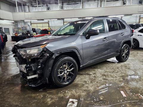 2019 Toyota RAV4, VIN JTMF1RFV2KJ010783. Фото 1 з 6 з аукціону Copart. Каталог авто зі США OpenDataCar.
