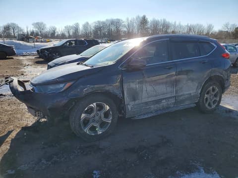 2017 Honda CR-V, VIN 2HKRW2H51HH639245. Фото 1 з 6 з аукціону Copart. Каталог авто зі США OpenDataCar.