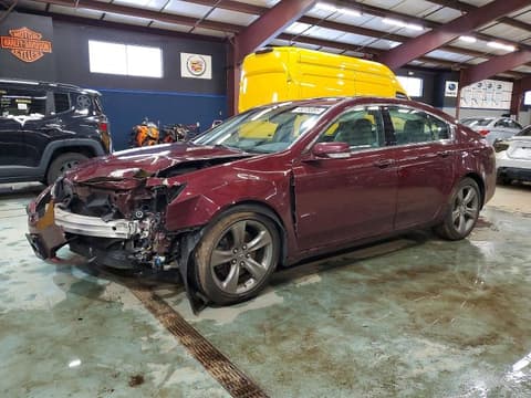 2012 Acura TL, VIN 19UUA9F54CA002999. Фото 1 з 6 з аукціону Copart. Каталог авто зі США OpenDataCar.