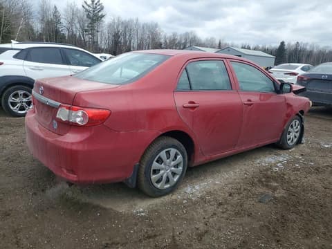 2013 Toyota Corolla, VIN 2T1BU4EE8DC006469. Фото 3 из 6 с аукциона Copart. Каталог авто из США OpenDataCar.