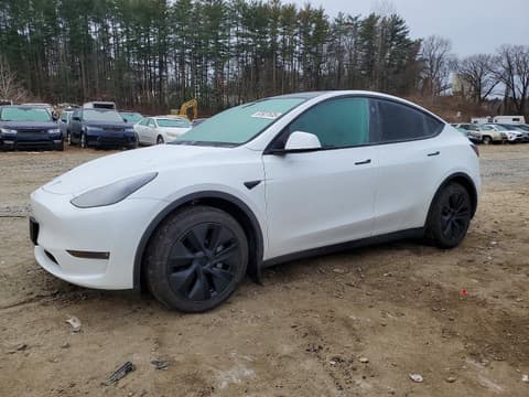 2025 Tesla Model Y, VIN 7SAYGAEE1SF295206. Фото 1 з 6 з аукціону Copart. Каталог авто зі США OpenDataCar.