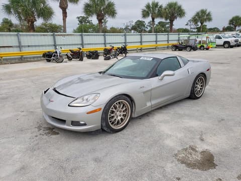 2008 Chevrolet Corvette, VIN 1G1YY26W685112053. Photo 1 of 6 from Copart auction. OpenDataCar US salvage catalog.