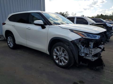 2021 Toyota Highlander, VIN 5TDYZRAH9MS033891. Фото 4 з 6 з аукціону Copart. Каталог авто зі США OpenDataCar.