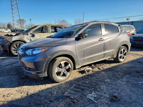 2018 Honda HR-V, VIN 3CZRU6H55JG702949. Фото 1 з 6 з аукціону Copart. Каталог авто зі США OpenDataCar.