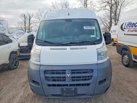 2016 Ram ProMaster 2500, VIN 3C6TRVDG5GE105780. Фото 5 з 6 з аукціону Copart. Каталог авто зі США OpenDataCar.