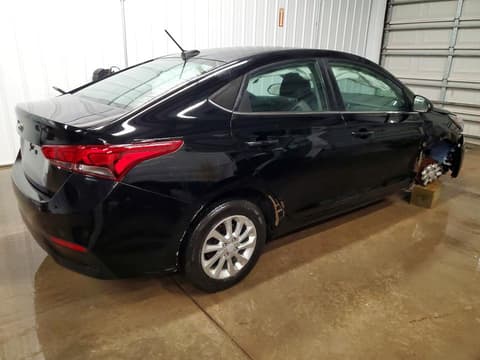 2022 Hyundai Accent, VIN 3KPC24A65NE187350. Фото 3 з 6 з аукціону Copart. Каталог авто зі США OpenDataCar.