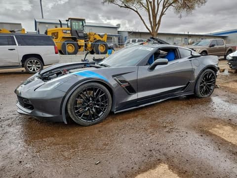 2017 Chevrolet Corvette, VIN 1G1Y12D77H5300628. Photo 1 of 6 from Copart auction. OpenDataCar US salvage catalog.