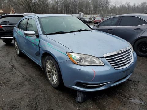 2012 Chrysler 200, VIN 1C3CCBCG7CN164818. Фото 4 з 6 з аукціону Copart. Каталог авто зі США OpenDataCar.