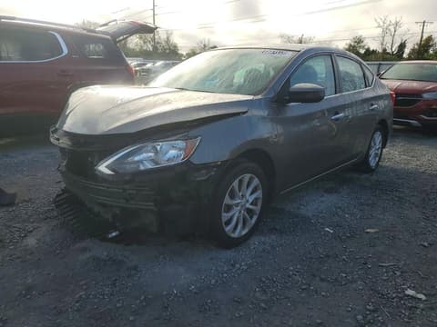 2019 Nissan Sentra, VIN 3N1AB7AP6KY338291. Фото 1 з 6 з аукціону Copart. Каталог авто зі США OpenDataCar.